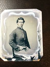 Civil War Military Soldier TinType C808RP | eBay