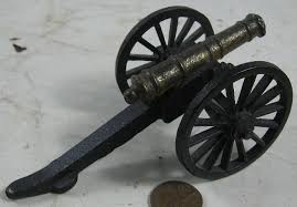 Vintage Cast Iron Civil War Cannon | eBay Australia