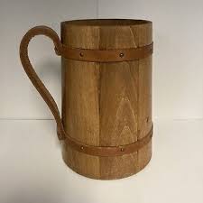 Alpha Gamma Delta Greek Sorority Fraternity Wood Wooden Mug Leather Strap Handle | eBay