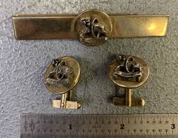 Vintage Swank Cufflinks & Tie Bar Set Zodiac Aries | eBay