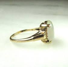 Vintage 14K Genuine Opal Yellow Gold Ring ETC9955 - Decatur ...