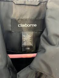Claiborne Men's Black Jacket Sz L | eBay