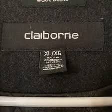 Claiborne | Jackets & Coats | Claiborne Mens Winter Peacoat ...