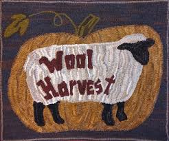 Wool Harvest Rug Hooking Pattern — The Wooly Horse