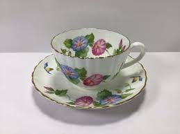 S76 Radford Tea Cup and Saucer, Morning Glory Cup, English Tea Cups, Antique Cup | eBay Australia