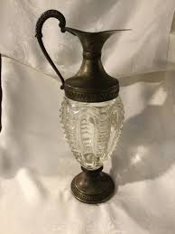 Funky Decanter Vintage Claret Jug Produce of Italy Label ...