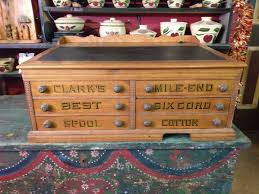 Clark's Spool Cabinet Cash Drawer | eBay