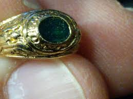 3X Small Cute Class Ring Charm Pendant Gold Tone Class Rings ...