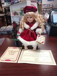 Collectors Choice Christmas Doll With Certificate Of ...