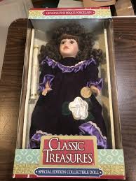 ZL collector's choice genuine fine bisque porcelain doll ...