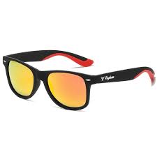 Amazon.com: VAGHOZZ Polarized Classic Sunglasses for Men Women UV Protection Eyewear Shades Driving Fishing Running Outdoor (Black/Red Frame+Orange Lens) : Clothing, Shoes & Jewelry