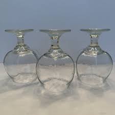3) Vintage Libbey Chivalry Clear Brandy Snifters, Cognac ...