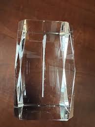 Paperweight Jesus On Cross 3D Laser Etched Crystal Glass Holiday Easter | eBay