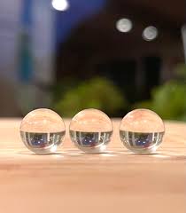 3 Pcs 10mm Round Quartz Crystal Spheres, Genuine Rock ...