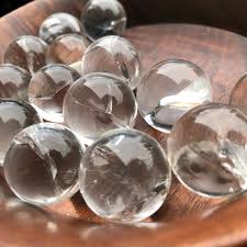 Clear Quartz Sphere | Third Eye and Crown Chakra Crystals ...