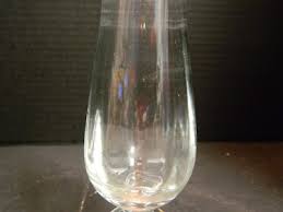 Vintage Tapered Hourglass Shaped Colony Crystal Vase Turkey ...