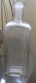 Vintage antique clear medicine bottle | eBay
