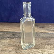 Clear Glass Bottle Apothecary Medicine Style 1.5"Long x .75"Wide x 5.5"High | eBay