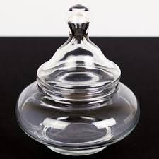 NEW Vintage Teardrop Glass Apothecary Jar Candy Jar Cotton Ball Jar - Etsy