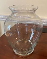 Glass Honey Pot Vase 7.5" x 4" | eBay