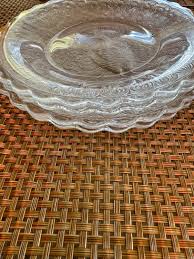 Peacock Glass Dessert Plates Metropolitan Museum of Art Catering Dishes Set of 4 - Etsy