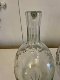 Pair of Quality Antique Victorian Cut Glass Decanters For Sale at 1stDibs | vintage cut glass decanters, vintage glass decanters