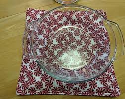 Christmas Hot Pad | Casserole Hot Pad | Peppermint Hot Pad | Kitchen Decor | 11x11 - Etsy