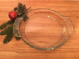 Fluted 9” Pie Plate Anchor Hocking 1.5 Quart Clear Glass Pie Plate Vintage Pie Pan - Etsy