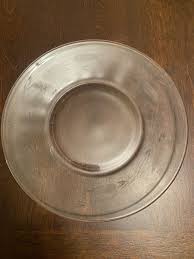 Glass 8" Plates with Wheat Etched Plates Set Of 4 | eBay