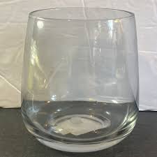 Pier 1 Stemless Wine Cognac Whiskey Smoke Gray Glass Smokey ...