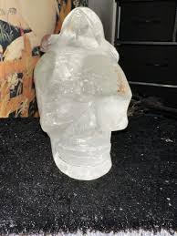 5 Inch by 3.31 Inch Quartz Crystal Skull - Etsy