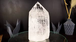 Large Natural Clear Quartz Tower with High-Grade Clear Crystal from Diamantina For Sale at 1stDibs