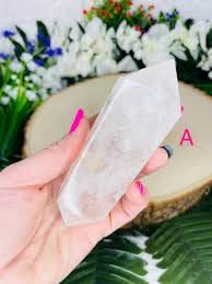 Double Terminated Quartz Wand | Quartz Point | 5-5.5 Inches ...