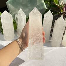 Crystal Quartz Tower - Clear Quartz By Weight – Rock Paradise