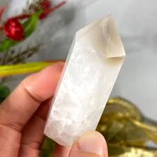Agate - Heavenly Agate & Clear Quartz Towers / Points ...