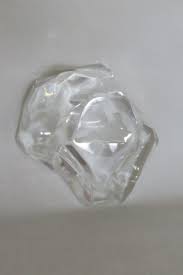 Val Saint Lambert Crystal Art Glass Engraved Woman Rock ...