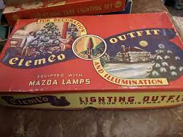 Vintage~CLEMCO OUTIFIT/PARAMOUNT/SURE LIGHT/PENNANT CHRISTMAS DECOR/LIGHTING | eBay