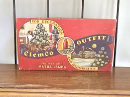 Vintage Clemco C7 Christmas Lights: 7-bulb String, Original Box - Etsy Canada
