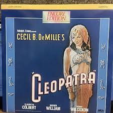 Cleopatra Laserdisc (Not a DVD) - Very Good - 1934 - B&W | eBay