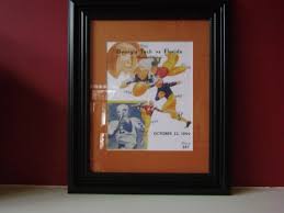 Vintage 1949 Georgia Tech-florida Official Football Program Print Ready for Framing - Etsy