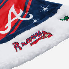 Atlanta Braves High End Santa Hat FOCO