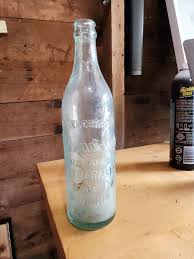 ANTIQUE Celebrated CLICQUOT-CLUB BEVERAGES MADE IN AMERICA GREEN GLASS BOTTLE | eBay