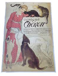 Steinlen Clinique Cheron Print Unframed 26x18” GUC Vintage ...