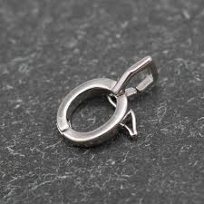 Sterling Silver Changleable Bail Pendant Holder Connector ...