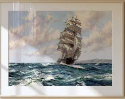 Montague Dawson 'the Sporting Contest' – High-quality Art ...
