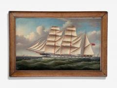 William Ball Spencer, Oil on Canvas, Seascape Painting, British, 19th C.