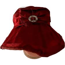 Old Doll Bonnet High Brim Fancy Buckle and Bow French Market ...