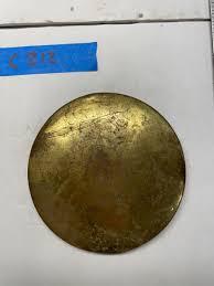 C212) antique grandfather clock pendulum bob. BRASS FACE. | eBay