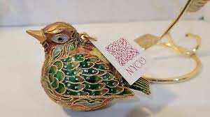 Nikki Yassaman NYCO Enameled Art Songbird Figurine | eBay