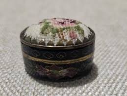 Vintage Hat Trinket Box With Hat Inside | Mercari